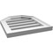 Ekena Millwork Octagonal Top Surface Mount PVC Gable Vent w/ 2"W x 1-1/2"P Brickmould Frame, 16"W x 18"H GVPOT16X1802SF - alternate 4